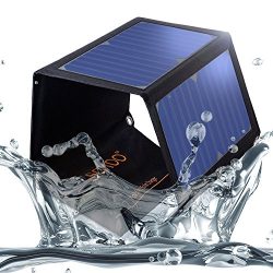 SOKOO 22W 5V 2-Port USB Portable Foldable Solar Charger with High Efficiency Solar Panel, Reinfo ...