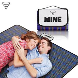 Forbidden Road Portable Picnic Blanket Mat Beach Large Foldable Waterproof Sandproof Durable for ...
