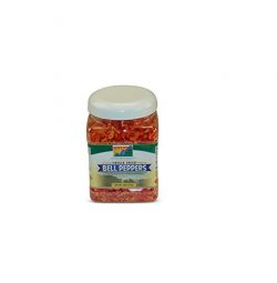 Mother Earth Products Freeze Dried Red Bell Peppers, Net Wt 4oz (113g)