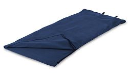 Stansport Sof-Fleece Sleeping Bag, Blue (32 – X 75-Inch)