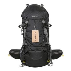 ONEPACK Hiking Backpack,70L(65+5) Waterproof Outdoor Backpacking Bag Daypack for Climbing Mounta ...
