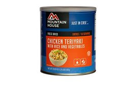 Mountain House Chicken Teriyaki with Rice #10 Can