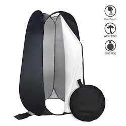 PARTYSAVING 6 FT Portable Privacy Tent Outdoor Pop-up Room Tent Camping Tent Shower Tent Toilet, ...