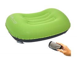 Trekology DREAMER COMFORT Ultralight Inflating Travel/Camping Air Pillows (green)