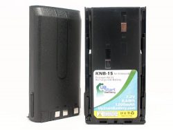 2x Pack – Kenwood TK-272G Battery – Replacement for Kenwood KNB-14, KNB-15 Two-Way R ...