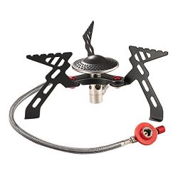 Andake Camping Gas stove, 181g Ultralight/267g Energy-efficient & Portable/399g Luxury Folda ...