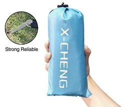 X-CHENG Beach Blanket – Camping Blanket Waterproof Eco-Friendly Material – Built in  ...