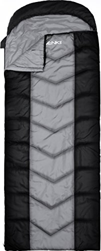 Sleeping Bag – Lightweight & Durable Envelope Outdoor Sleep Sack For Camping, Backpacking, H ...