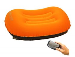 Trekology DREAMER COMFORT Ultralight Inflating Travel/Camping Air Pillows (orange)