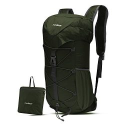 modase Backpack, Hiking Backpack, Large 40L Lightweight Water Resistant Travel Backpack Daypack  ...