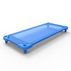 Extra-Large 54 Inch Stackable Daycare Resting Cot / Portable Toddler Bed w/ Heavy Duty Corner Su ...