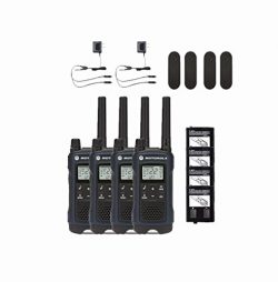 Motorola Talkabout T460 Two-Way Radio 4-PACK Weatherproof 22 Channel Walkie Talkies