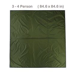 Naturehike 2 3 4 Person Outdoor Thickened Oxford Fabric Camping Tarpaulin Shelter Tent Tarp Cano ...