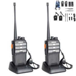 2 Pack BAOFENG BF-888s Upgraded Two Way Radio BF-230 Pro Handheld Walkie Talkie Transiver 3.7v/1 ...