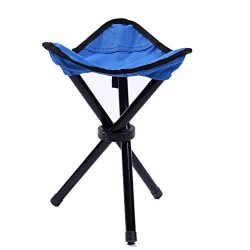 WETOO Slacker Chair Folding Stool Lightweight Camping Stools for Camping, Hiking, Fishing