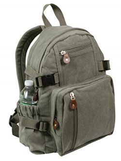 Rothco Olive Drab Vintage Compact Backpack