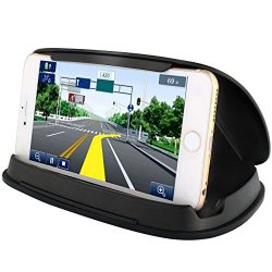 Cell Phone Holder for Car, Car Phone Mounts for iPhone 7 Plus, Dashboard GPS Holder Mounting in  ...