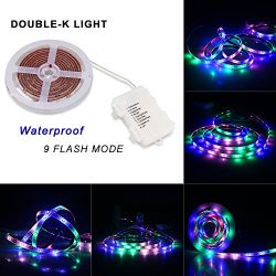 Battery Powered LED Strip Lights Waterproof 3528 SMD LED Lights Indoor Outdoor Decoration for Co ...