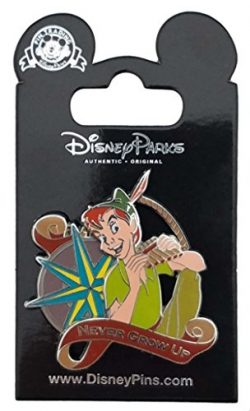 Disney Pin – Peter Pan with Compass – Never Grow Up