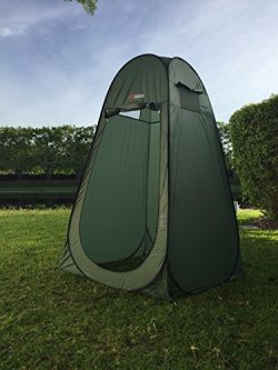 NTK Pod Poty 3.6×3.6 Ft Portable Pop Up Privacy Shelter Dressing Changing Tent Cabana Windo ...