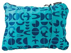 Therm-A-Rest Compressible Travel Pillow for Camping, Backpacking, Airplanes and Road Trips, Blue ...