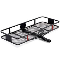 60” x 22.5” Cargo Hitch Carrier by Vault – Haul Your Cooler & Camping Gear with this R ...