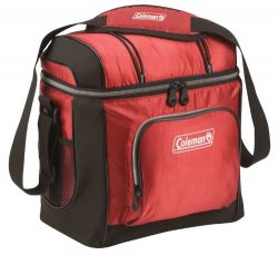 Coleman 16 Can Cooler, Red