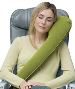 Travelrest Ultimate Inflatable Travel Pillow/Neck Pillow – Ergonomic, Patented & Adjus ...