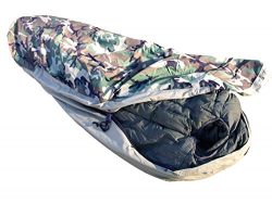 US Army Military Extreme Cold Weather ECW Winter Mummy -20F SUBZERO SLEEPING BAG + BIVY COVER Wa ...