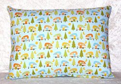 Handcrafted Throw Pillow Cover – Teardrop Pod Trailer – Fits 16″ x 12″ P ...