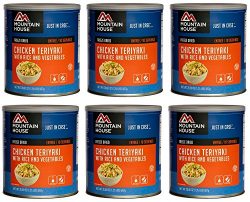 Mountain House Chicken Teriyaki #10 Can Freeze Dried Food – 6 Cans Per Case NEW!