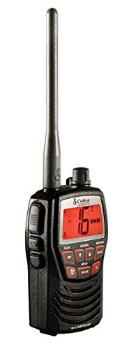 Cobra MRHH125 3 Watt Waterproof VHF Radio (Black)