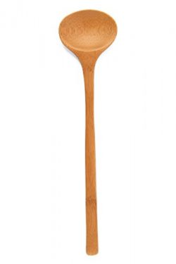 Bamboo Cooking Utensils for Non Stick Cookware and Camping Cooking. Light Weight, Eco-Friendly a ...