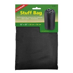 Coghlan’s Water Repellant Utility Stuff Bag, 12 x 22-Inches, Assorted Colors