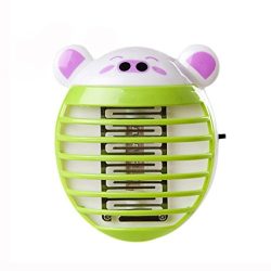 LiPing Cute Pig LED Socket Outdoor Mosquito Lamp-, Electronic Insect Killer for Indoor Outdoor P ...