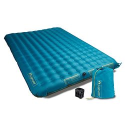 Lightspeed Outdoors 27793-FK 2 Person PVC-Free Air Bed Mattress, Large/One Size, Ocean Depth