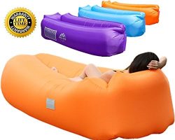 WEKAPO Inflatable Lounger Air Sofa Hammock-Portable,Water Proof& Anti-Air Leaking Design-Ide ...