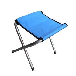 Edoking Folding Camping Stool Chair, Portable Mini Lightweight Slacker Chairs for Fishing Outdoo ...