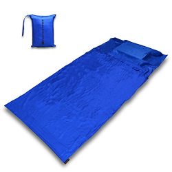 The Friendly Swede Travel and Camping Sheet Sleeping Bag Liner (Cobalt)