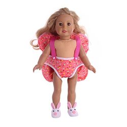 WensLTD_ Clearance! Baby Doll Carrier Backpack Storage Sleeping Bag Doll Accessories For 18̸ ...