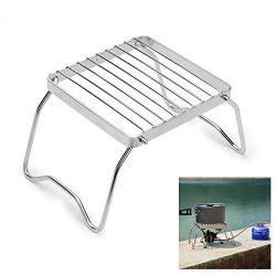 hy Outdoor Burner Stand,Camping Stove, Wood Stove/Backpacking Stove,Portable Stainless Steel Woo ...