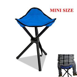 Messar Folding Tripod Stool, Portable Stable Travel Chair Tri-Leg Stool for Outdoor Travel Campi ...