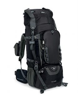 Titan 55 Backpack Black/Charcoal