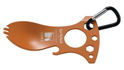 CRKT Spork Outdoor Multi Tool: Eat’N Tool Durable and Lightweight Metal Multitool for Camping, H ...