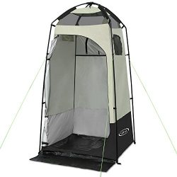 G4Free Outdoor Privacy Shelter Tent Dressing Changing Room Duluxe Shower Toilet Camping Tents