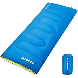 FUNDANGO Adults Envelope Sleeping Bags for Camping Backpacking Hiking, 39.2 Degree F, Lightweigh ...