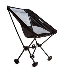 WildHorn Outfitters Terralite Portable Camp / Beach Chair (Supports 350 lbs) with TerraGrip Feet ...