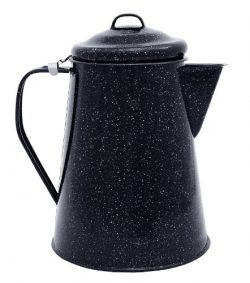 Granite Ware – Coffee, Tea, Water Boiler – For Camping, Travel, and Everyday Use – 3 Quarts