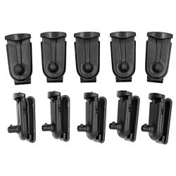 Amazingli Belt Clip for Motorola Talkabout 2 way Radios Walkie-talkie Black 10pcs