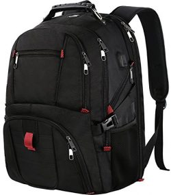 Large Laptop Backpack,TSA Travel Backpack for Women and Men, Computer Backpack Business Bagpack  ...